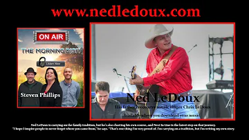 The Morning Dish with Ned LeDoux. Son of Chris LeDoux carrying on the family tradition.