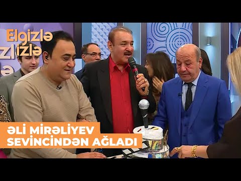 Elgizlə izlə | Canlı efirdə Əli Mirəliyevin doğum günü qeyd olundu