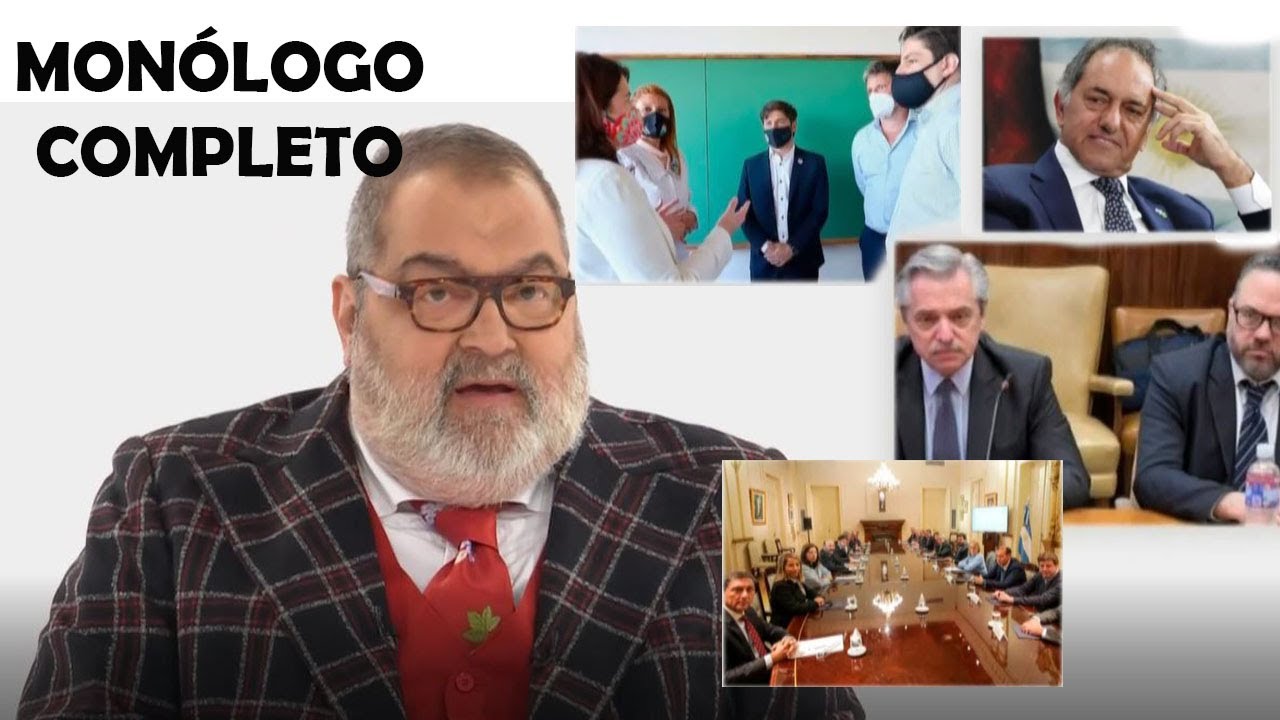 Monólgo de Lanata: “Volvió Scioli que tiene experiencia en bancarse los sopapos de Cristina”