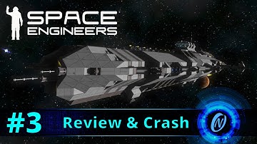 "Tannhäuser"-class recon cruiser Review and Crash! Space Engineers Part 3