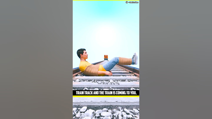 How To Survive Tied To Train Tracks 😱