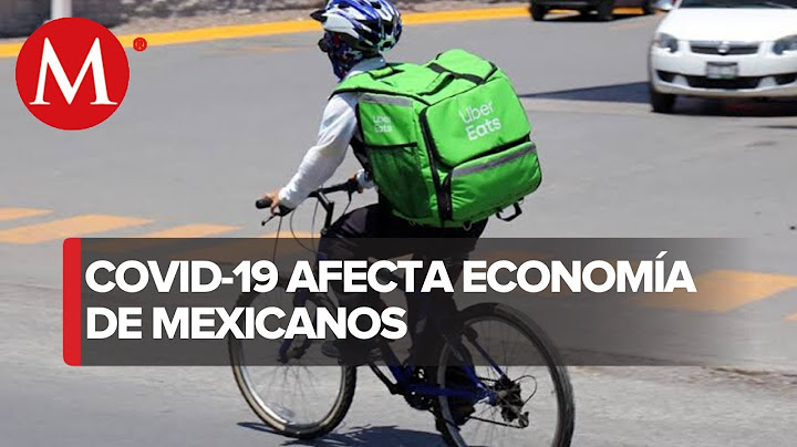 Por Covid-19, repartidores de comida buscan otros ingresos