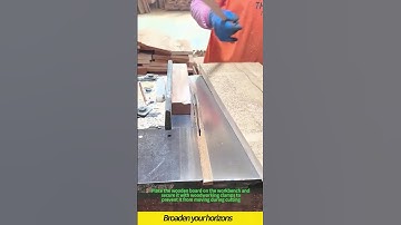 Wood board cutting operation #machine #bridgesaw #factory