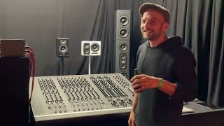 Nils Frahm explains how his AM1 mixing console is the hub for his recordings & live performances.