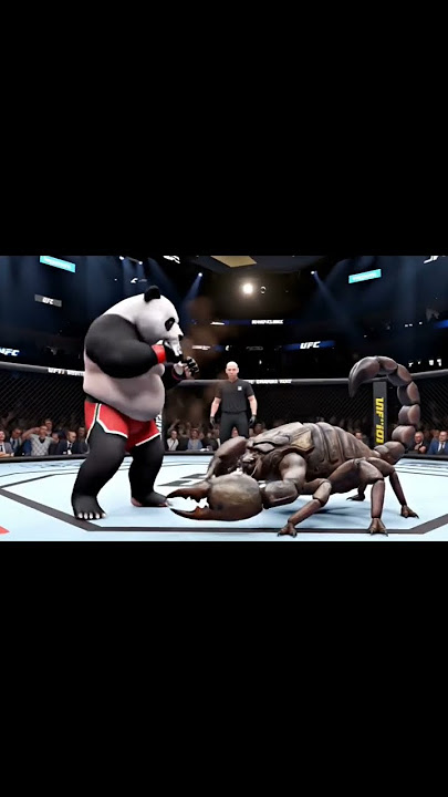 Panda vs Scorpion | Fists vs Venom in the Octagon! 🐼🦂🥊