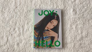 UnBoxing แกะกล่อง : JOY Special Album ‘안녕 (Hello)’ (Photo Book Ver.)
