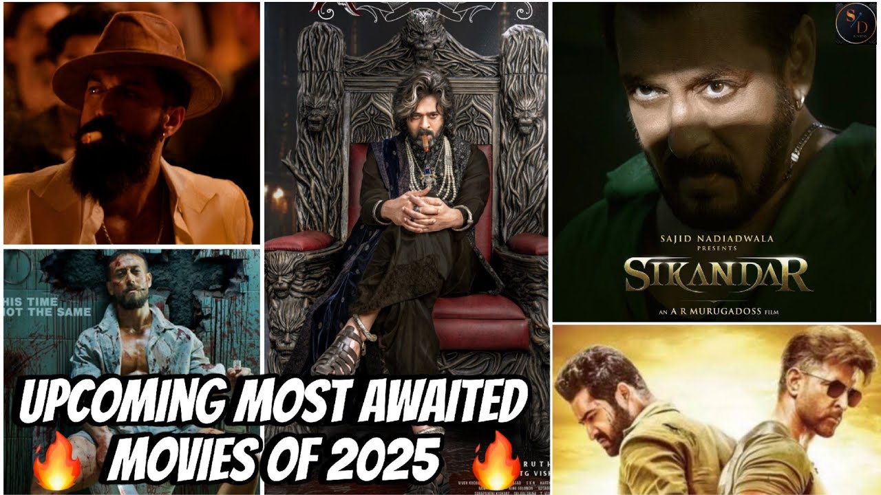 Biggest Upcoming Indian Movies of 2025 | Pan India Movies | Bollywood ...