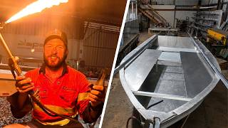 Cutting and Welding This Marketplace Find Into A Real Boat