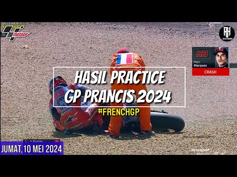 Hasil Motogp Hari ini~Hasil Latihan Bebas GP Prancis 2024~PRACTICE Prancis GP~Jadwal Motogp 2024