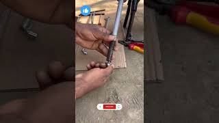 bike side stand automatic adjustable || side stand jugaad...