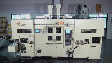 TS120 - TWIN SPINDLE TWIN TURRET WITH GANTRY ROBOT - Jyoti CNC