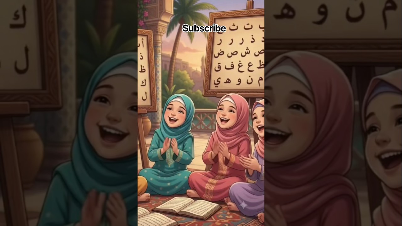 💫 Alif Baa Taa 🌟 Beautiful Arabic Alphabet Song 🎵 Islamic Kids & Learning #Shorts #Viral #baitullah