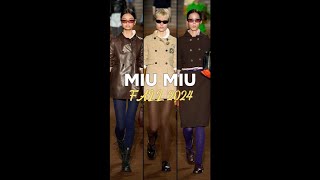 Miu Miu Fall 2024 Collection