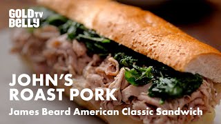 John's Roast Pork Iconic Pork Sandwich: Watch How It's Made