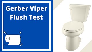 Gerber Viper Flush Test