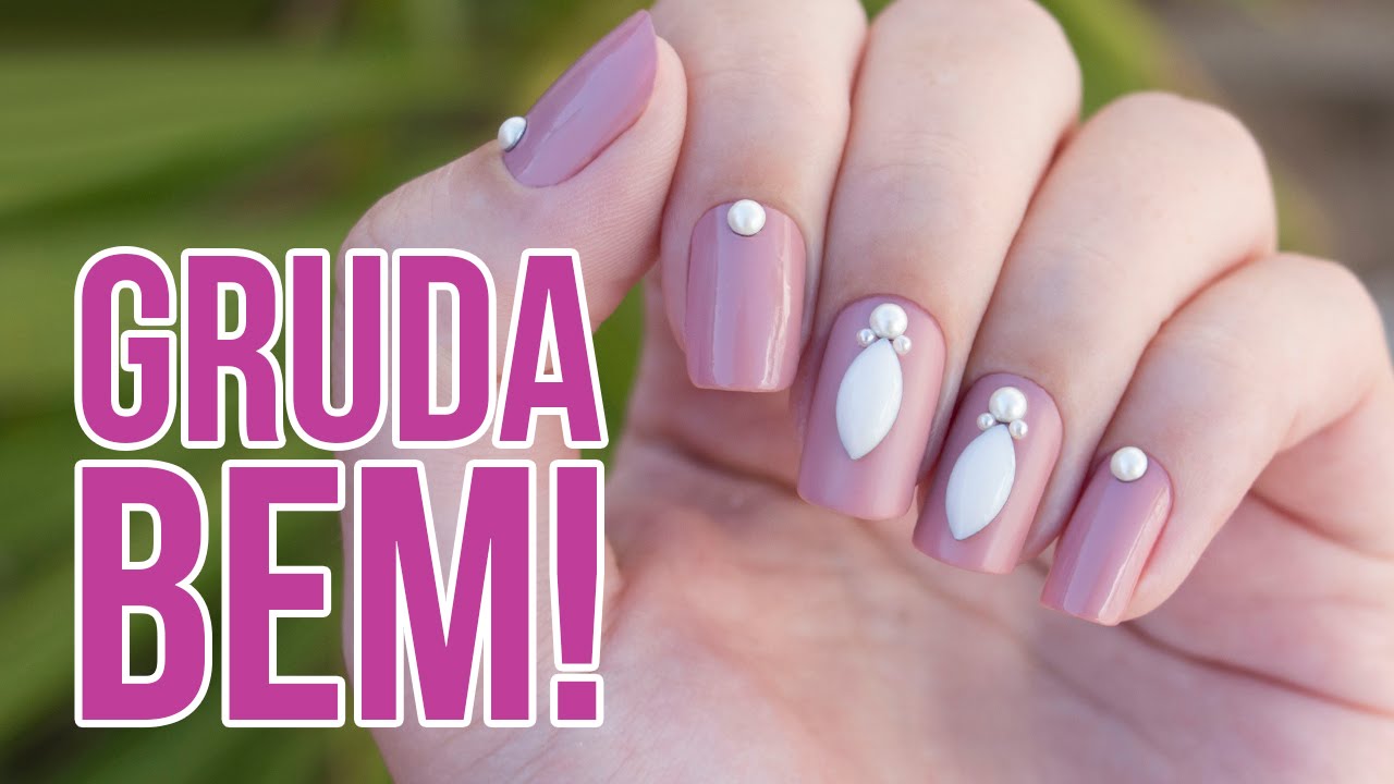 COMO COLAR JOIAS PEDRINHAS NAS UNHAS Ideia Rosa YouTube Armario De Cozinha Pequeno Casas Bahia ~ COMO COLAR JOIAS PEDRINHAS NAS UNHAS Ideia Rosa YouTube