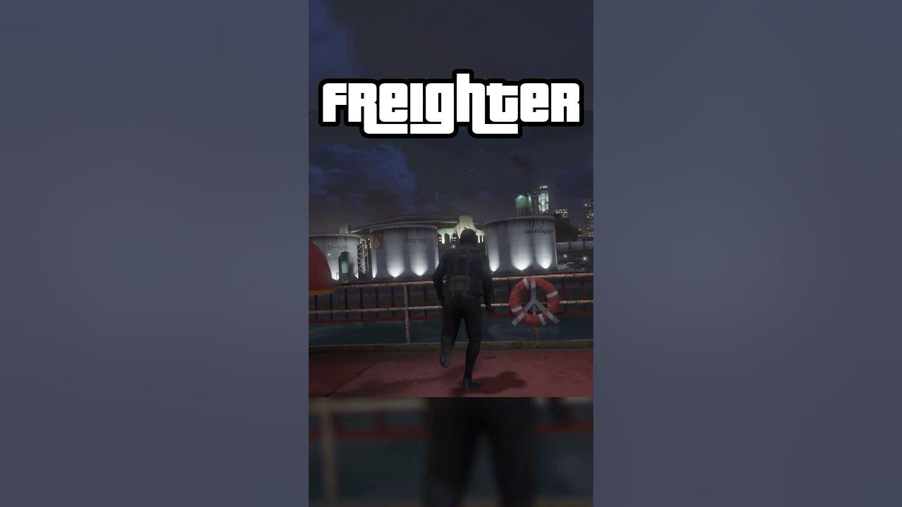 The Merryweather Heist Freighter vs. Offshore gta gta5 gtav YouTube