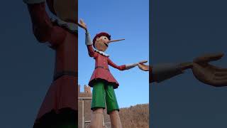 Pinocchio in Korea / France Village in Gapyeong / #youtubeshort #wonderfulday #Pinocchio #uzic