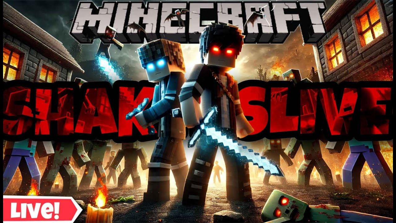 Minecraft Smp Live || Join Our Public Server | Java + Pe / Zombie ...