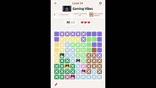 Meowdoku : Brain Puzzle Games Level 34 Walkthrough Solution