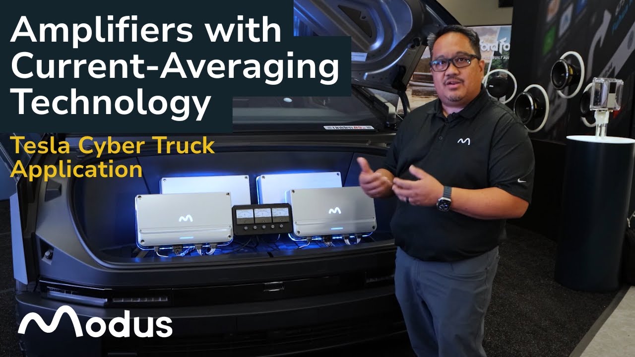 Modus Current Averaging Amplifiers in Tesla Cyber Truck. Patented ...