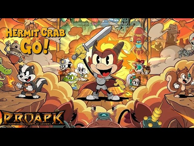 ゲームキャラクター Hermit Crab NEGEV HERMIT CRAB GO! Gameplay Android / iOS - YouTube