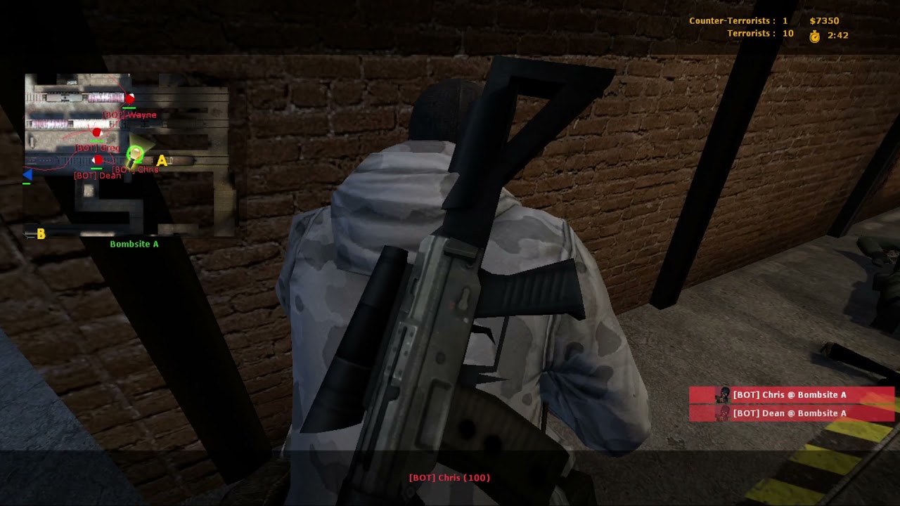 [BOT] Chris @ Bombsite A - Planting at A