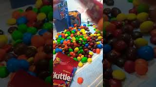 💯💫🙈VERY SATISFYING OPENING  FUN SIZE BAG OF SKITTLE 😍💖