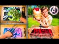 EXTREME Hydro Dipping $1,000 MARVEL AVENGERS Items!