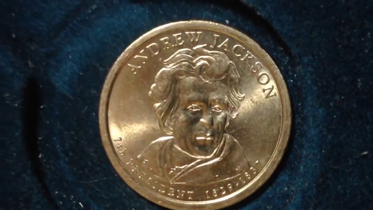 Presidential Dollar Coin: 2008 Andrew Jackson