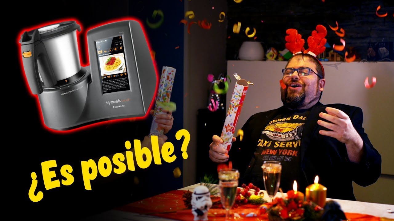 Preparé TODA una cena especial CON UN ROBOT DE COCINA