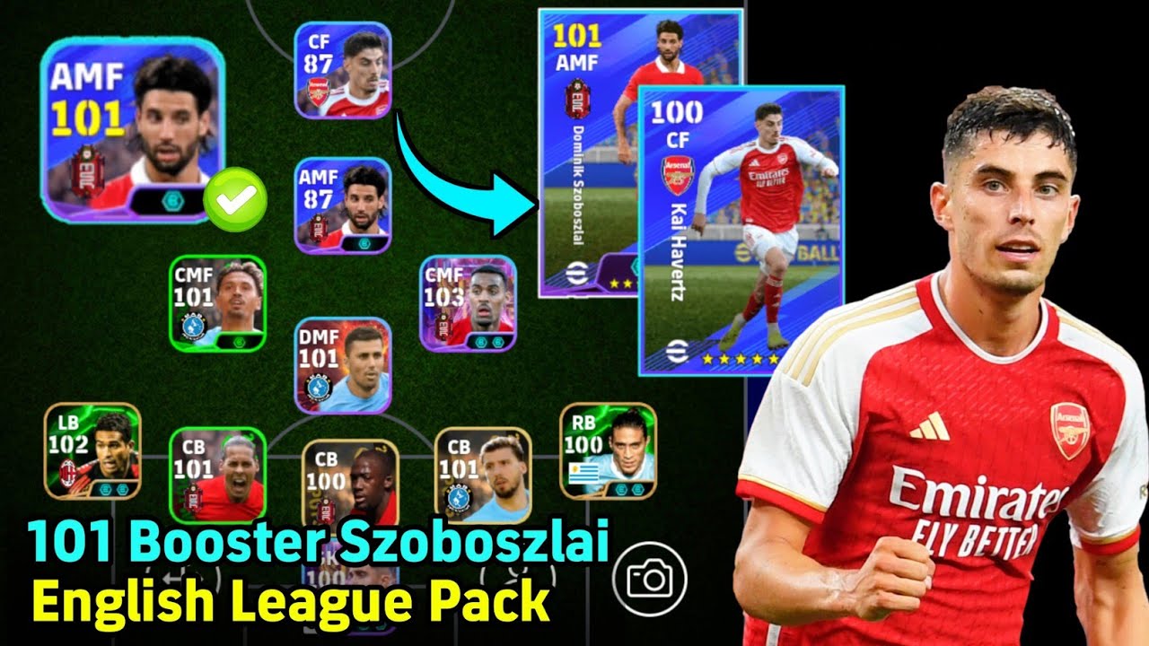 Let's Pack New ENGLISH League Pack | 101 Rated Booster Szoboszlai 🔥 eFootball 26