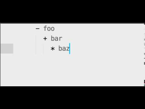 markdown auto list