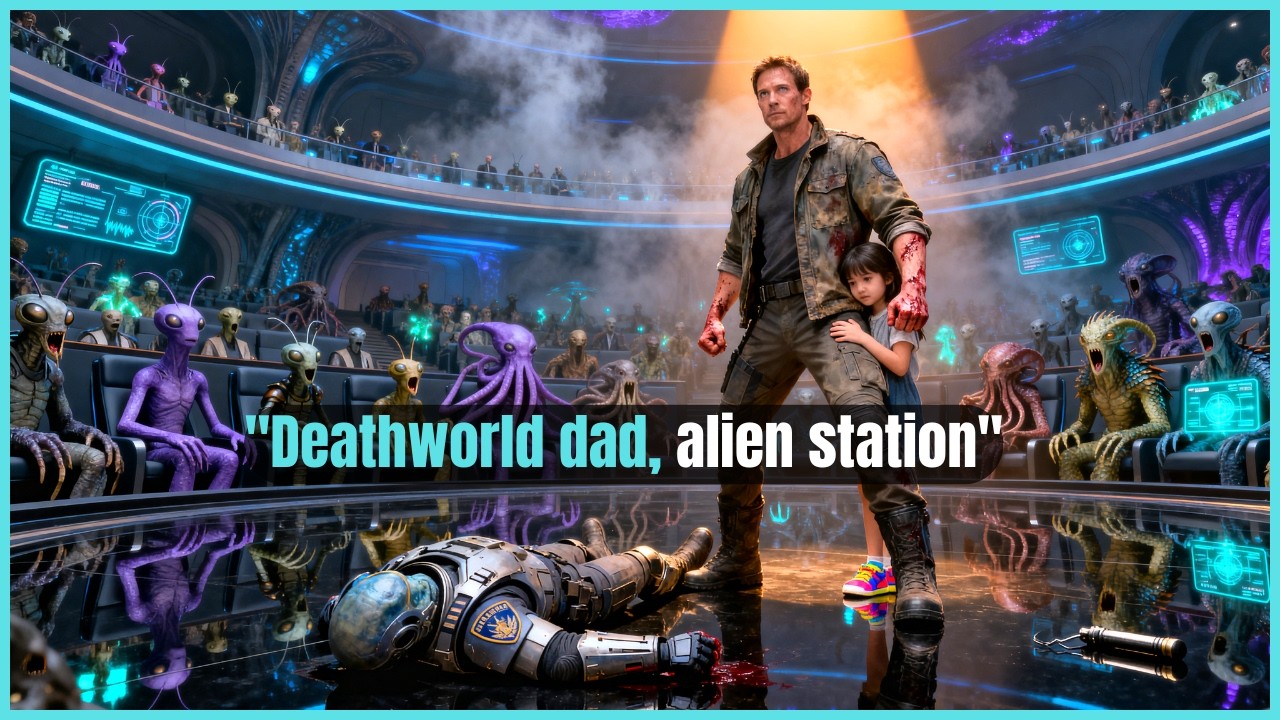 Alien Officer Slapped His Daughter | The Father Didn't Scream — The Galaxy Did