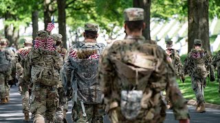 Arlington National Cemetery-Memorial Day tradition continues amid pandemic