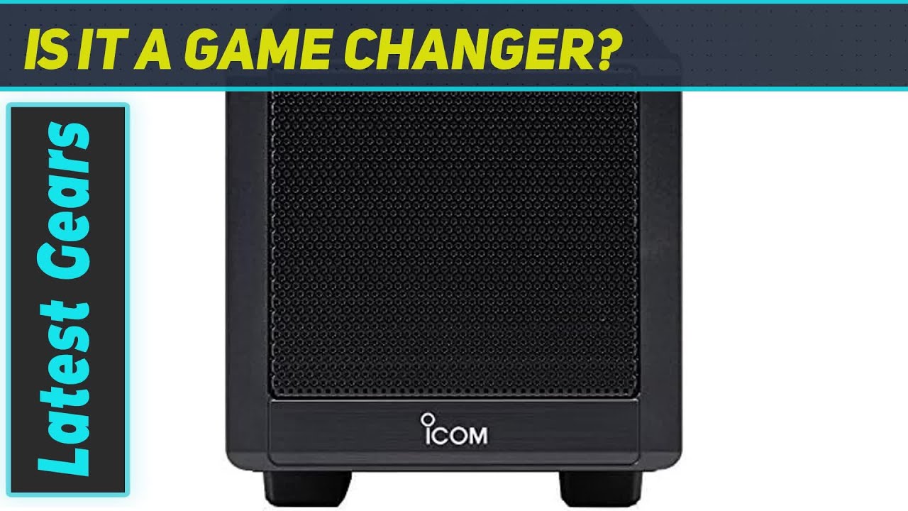 Icom SP-38 External Speaker Review for IC-7300 - YouTube