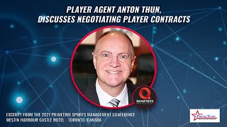 Throwback - Clip 128 - Player Agent Anton Thun Discusses Negotiating Player Contracts