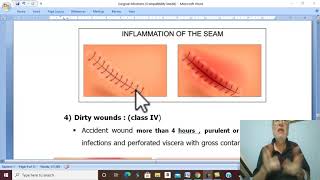 Surgical infections in Arabic 4  (Surgical Site Infections) , by Dr. Wahdan screenshot 1