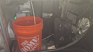 Ac infinity ion beam s16 support lights unboxing sintallation and use.