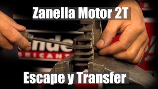 Zanella Ciclomotor Motor 2T  Escape y Transfer