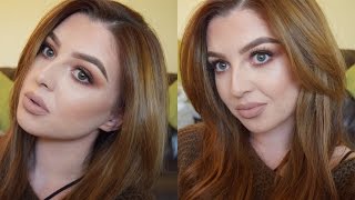 MATTE BROWN SMOKEY EYE | Talk-Thru Makeup Tutorial