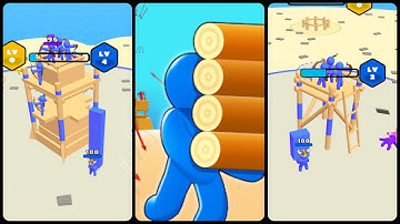 Stack Build IO: Brick Castle Gameplay Android