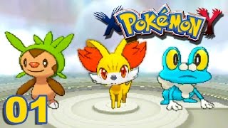 Pokémon Y #01 : BIENVENUE À KALOS !