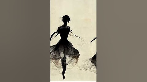 AI  Art - Ballet Dancer