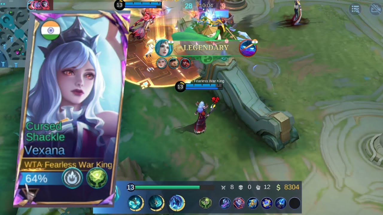 No death match Vexana must watch gameplay road to immortal -mlbbgameplay 