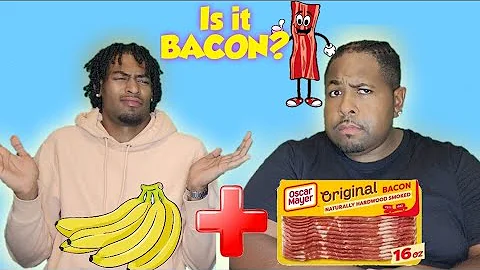 Turning BANANA Peels into BACON | Does it taste Like BACON?