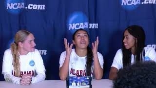 NCAA Championships - Duke Postgame: Brooke Steere, Reyna Reyes & Gianna Paul