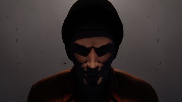 SCP:SL That one D-Class with pink candy when Nine Tailed Fox spawns (Blender Animation)