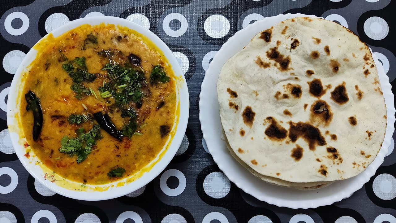 Dal Fry and Tandoori Roti Recipe - YouTube