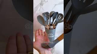 COMPREI O KIT MAIS FAMOSO DA INTERNET - KIT DE UTENSÍLIOS DE SILICONE #comprinhas #cozinha